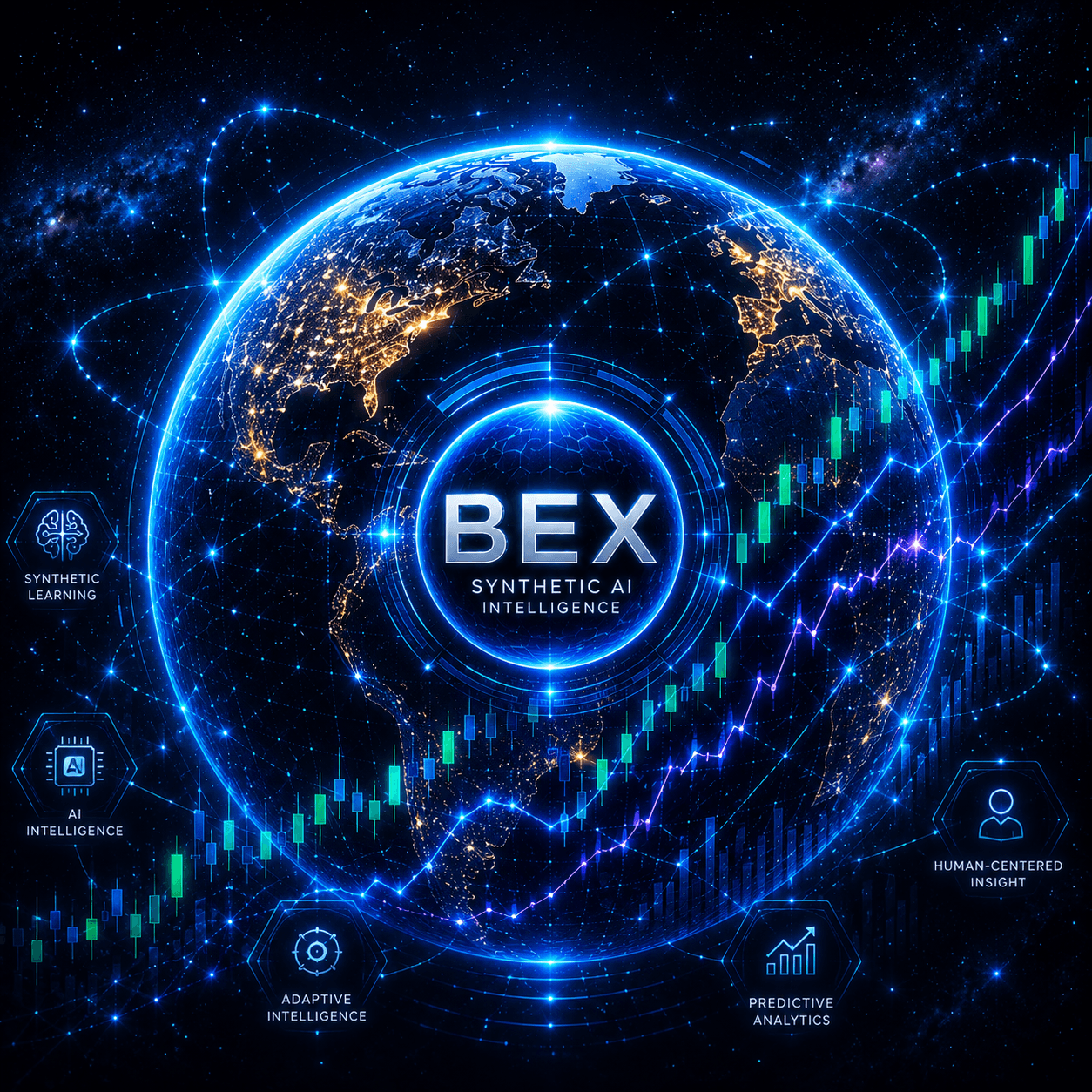 BEX synthetic AI logo
